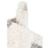 shag nordico cruces en marfil