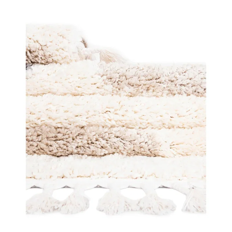 shag nordico cruces en marfil