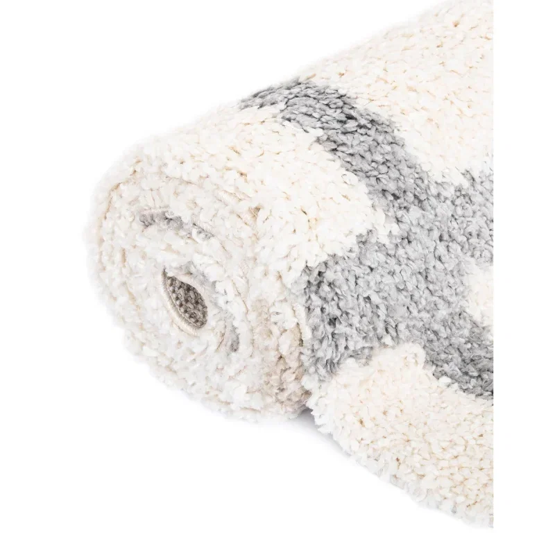 shag nordico cruces en marfil