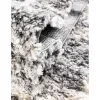 Tapete Shag Nórdico Enrejado en Gris