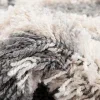 shag nordico facetas en gris
