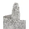shag nordico jaspeado en gris