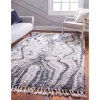shag nordico marmol en gris