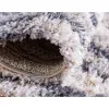 Tapete Shag Nórdico Mármol en Gris