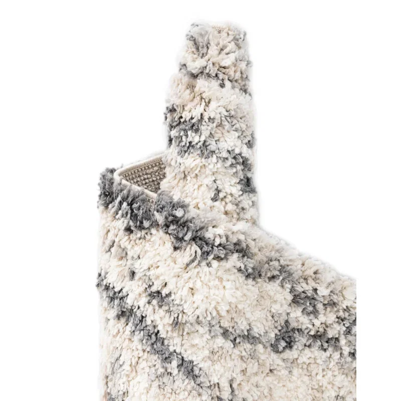 shag nordico marmol en gris