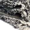 shag nordico marmol en negro y blanco