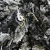 shag nordico marmol en negro y blanco