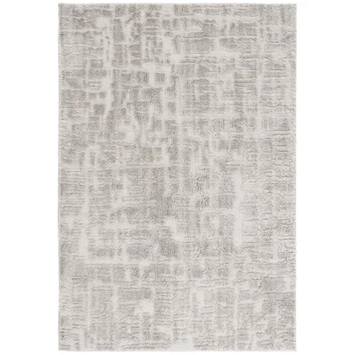 Tapete Shag Pacífico Abstracto en Gris