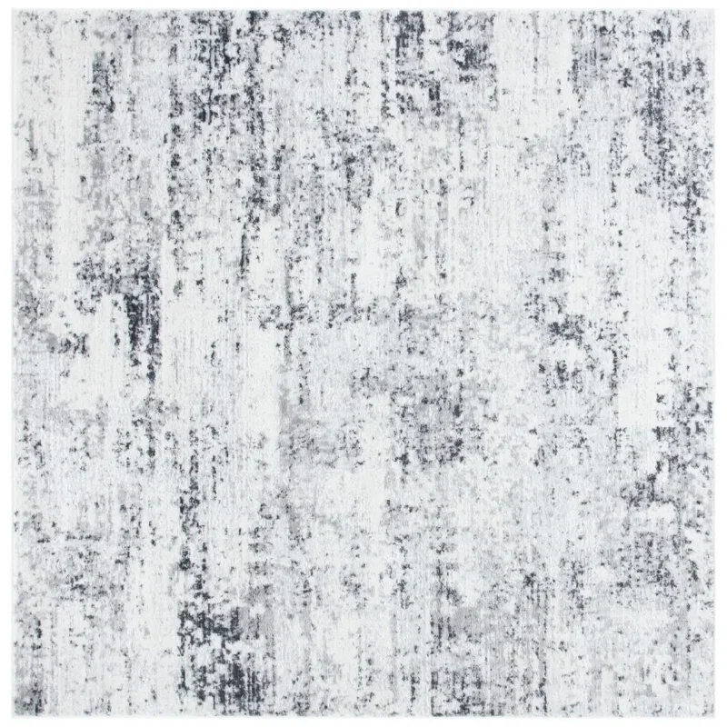 Tapete Emilia Neblina con Gris
