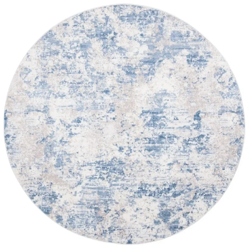 Tapete Emilia Nubes Grises con Azul