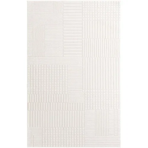 Tapete Texturas Patchwork en Marfil