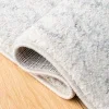 Tapete Tula de Diamantes Anidados en Marfil con Gris