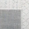 Tapete Tula de Diamantes Anidados en Marfil con Gris