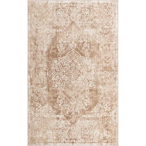 Tapete Universal Medallón Sutil en Beige