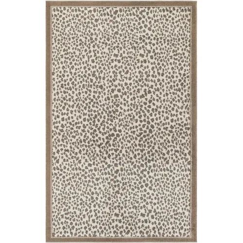 Tapete Vida Salvaje Leopardo Sutil en Café