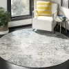 Tapete Westside Moderno en Gris con Azul