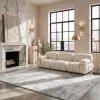 Tapete Westside Moderno en Gris con Marfil