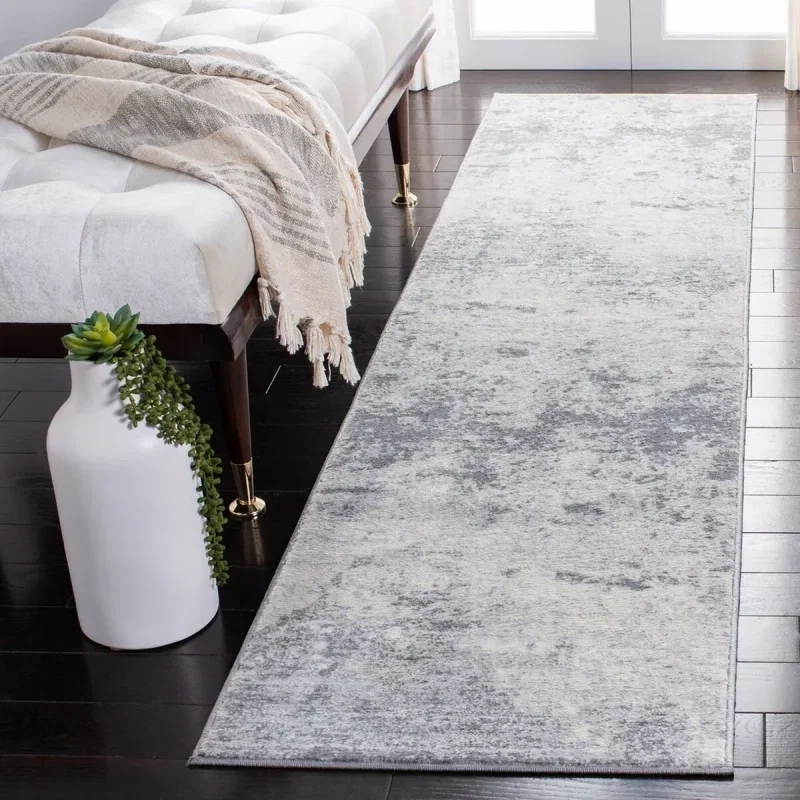 Tapete Westside Moderno en Gris con Marfil