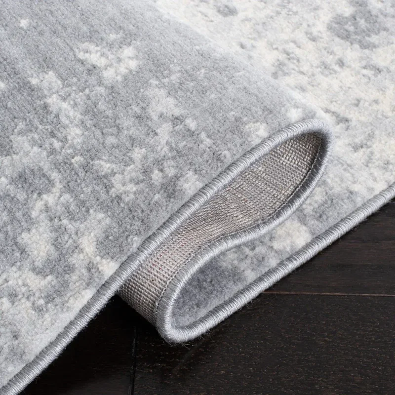 Tapete Westside Moderno en Gris con Marfil