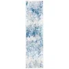 Tapete Westside Moderno en Marfil con Azul