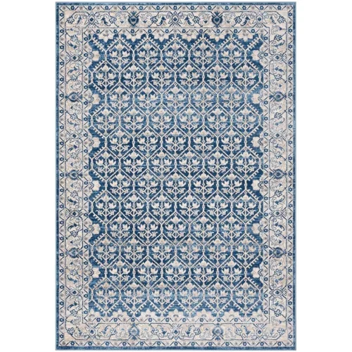 Tapete Westside Tradicional en Azul con Gris
