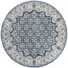 Tapete Westside Tradicional en Azul con Gris