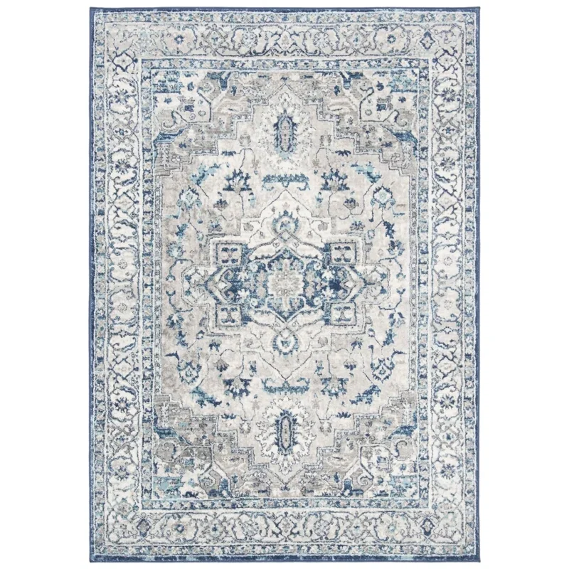 Tapete Westside de Arboleda en Azul y Gris | NU Espacios