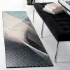 Tapete Actores Abstracto en Beige con Azul