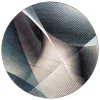 Tapete Actores Abstracto en Beige con Azul