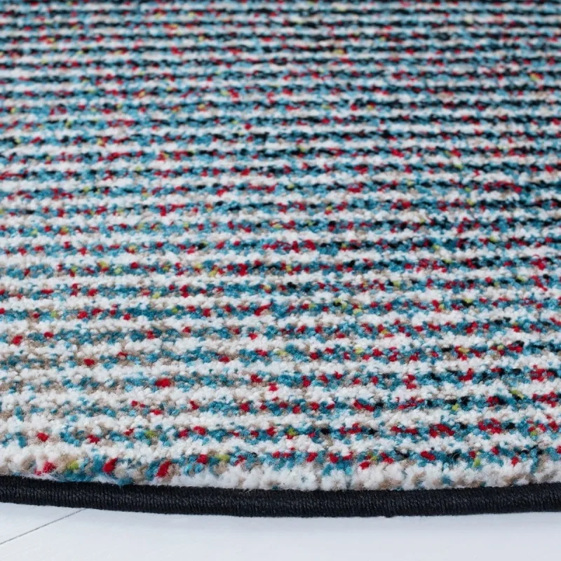 Tapete Actores Abstracto en Beige con Azul