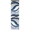 Tapete Actores Abstracto en Gris con Azul