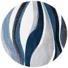 Tapete Actores Abstracto en Gris con Azul
