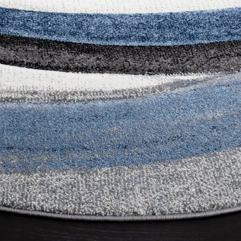 Tapete Actores Abstracto en Gris con Azul