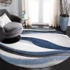 Tapete Actores Abstracto en Gris con Azul