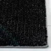Tapete Actores de Ondas Fluidas en Gris con Azul