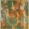 Tapete Acuarela Abstracto en Verde
