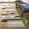 Tapete Adira Abstracto en Beige con Amarillo