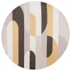 Tapete Adira Abstracto en Beige con Amarillo
