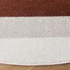 Tapete Adira Abstracto en Beige con Terracota