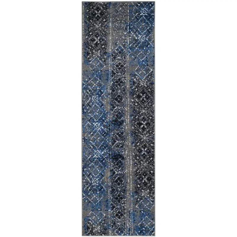 Tapete Adira Bohemio en Gris con Multicolor