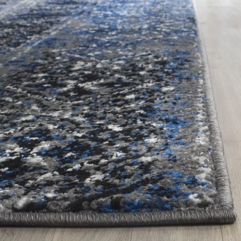 Tapete Adira Bohemio en Gris con Multicolor