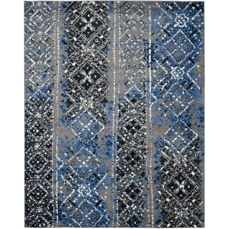 Tapete Adira Bohemio en Gris con Multicolor