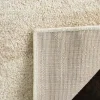 Tapete Adira Brochas Onduladas en Marfil con Beige
