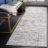 Tapete Adira Moderno en Marfil con Gris