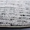 Tapete Adira Moderno en Marfil con Gris