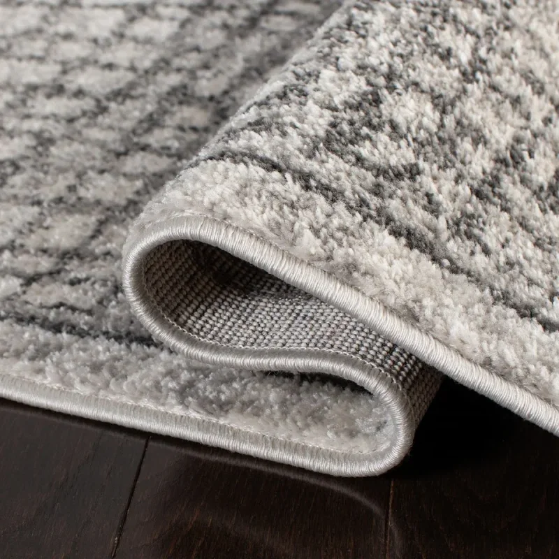 Tapete Adira Trama Suave en Gris con Marfil