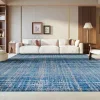 Tapete Adira Vintage Pátina en Azul con Gris