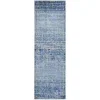 Tapete Adira Vintage Pátina en Azul con Gris