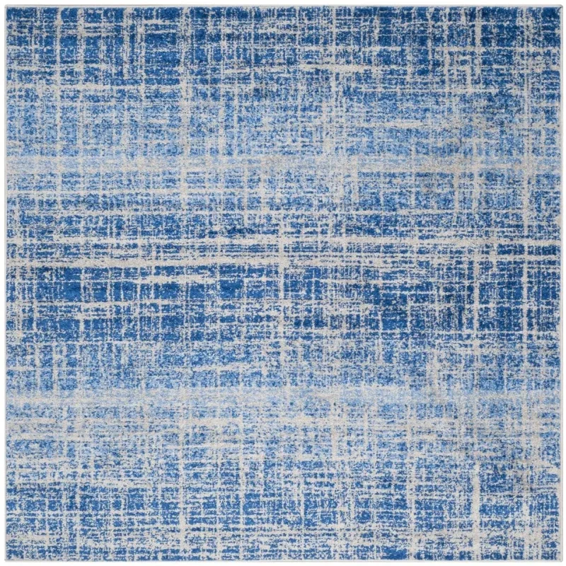 Tapete Adira Vintage Pátina en Azul con Gris
