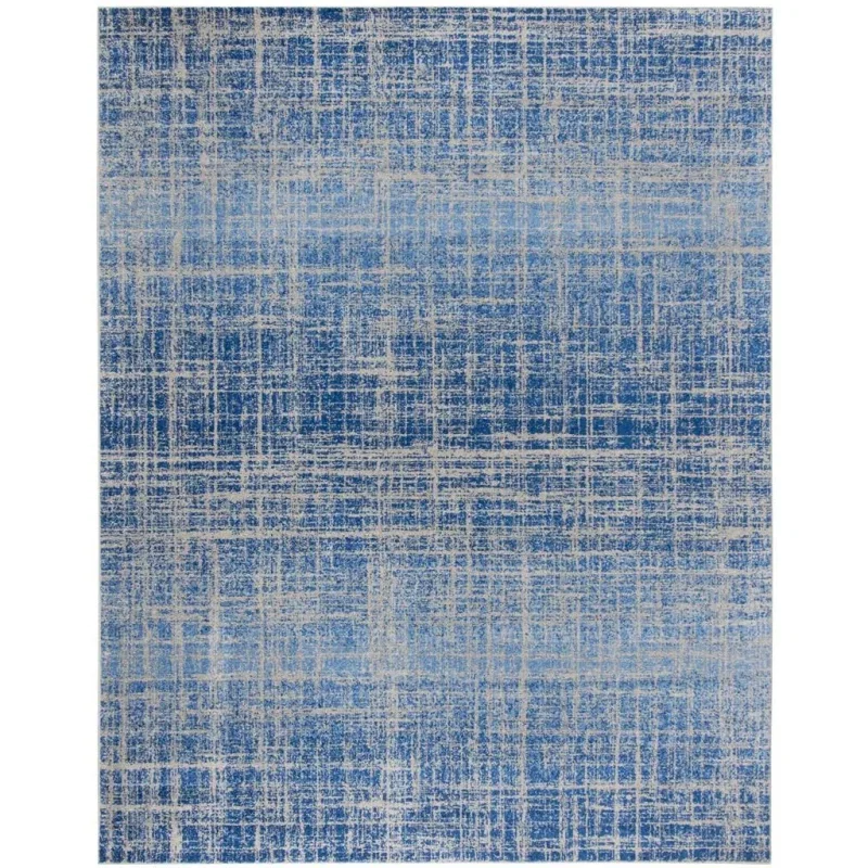 Tapete Adira Vintage Pátina en Azul con Gris